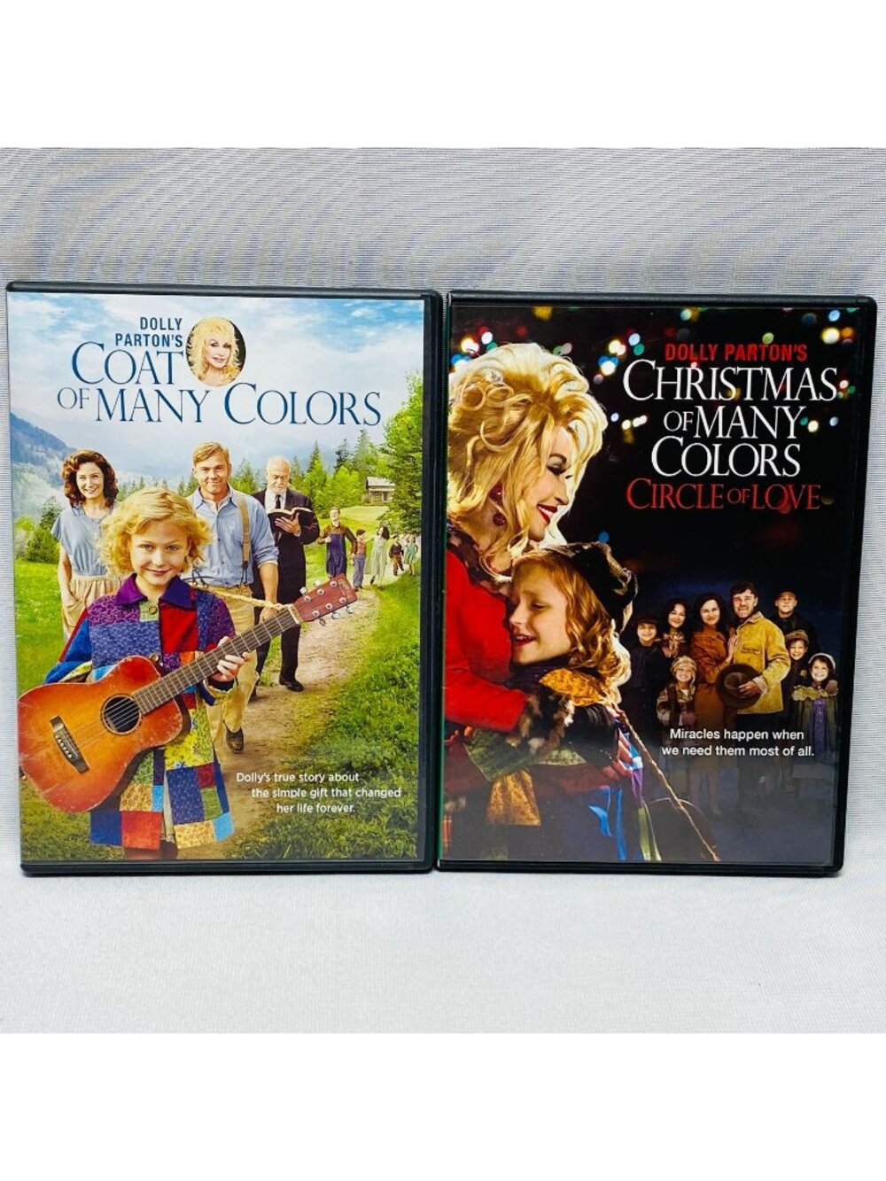 Dolly Partons Coat Of Many Colors & Christmas Of Many Colors 2-DVD Set